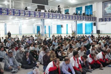 تصاویر/ مراسم گرامیداشت اولین سالگرد شهادت سید مقاومت و همرزمانش در خرم آباد