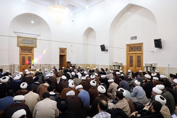 تصاویر/ درس خارج اصول آیت الله شب زنده دار