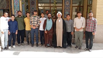 جانشین مدیر حوزه علمیه اصفهان از مدرسه علمیه آیت‌الله درچه‌ای بازدید کرد