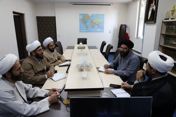 تصاویر/ جلسه شورای تهذیب معاونین ستاد حوزه علمیه کردستان