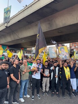 تصاویر/ موکب یزدی ها در ضاحیه