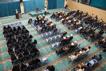 تصاویر/ آیین افتتاحیه حوزه علمیه برادران و خواهران آذربایجان غربی