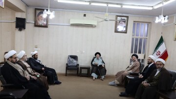 تصاویر/ دیدار نهادهای حوزوی استان خوزستان با آیت الله موسوی جزایری