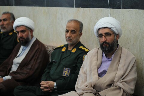 تصاویر| مراسم سالگرد مجاهد بزرگ سید حسن نصرالله در مدرسه تخصصی امیرالمومنین(ع) بیرجند