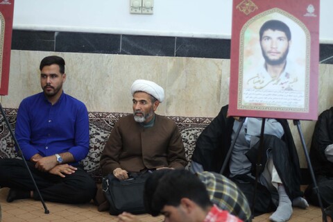 تصاویر| مراسم سالگرد مجاهد بزرگ سید حسن نصرالله در مدرسه تخصصی امیرالمومنین(ع) بیرجند