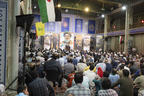 تصاویر/ مراسم اولین سالگرد شهادت سیدحسن نصرالله