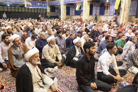 تصاویر/ مراسم اولین سالگرد شهادت سیدحسن نصرالله