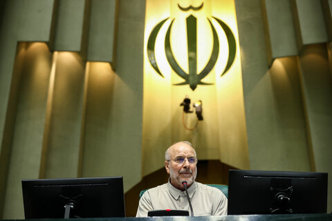 تصاویر/ حضور خادمان حرم حضرت عبدالعظیم حسنی(ع) در صحن علنی مجلس