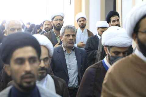 تصاویر|  دیدار جمعی از مبلغین طرح امین با نماینده ولی فقیه در خراسان جنوبی