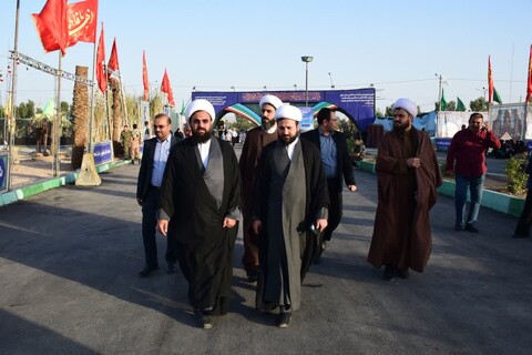 تصاویر/ بازدید مدیرکل تبلیغات اسلامی استان سمنان به همراه معاون فرهنگی و مسئول حراست اداره‌کل از غرفه‌های نمایشگاه دومین کنگره سه‌هزار شهید استان سمنان