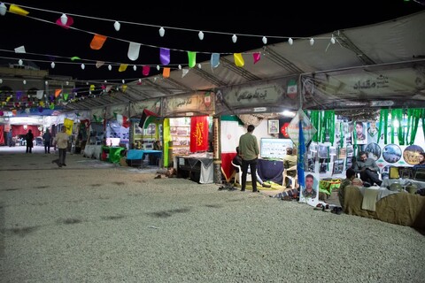 تصاویر/ بازدید مدیرکل تبلیغات اسلامی استان سمنان به همراه معاون فرهنگی و مسئول حراست اداره‌کل از غرفه‌های نمایشگاه دومین کنگره سه‌هزار شهید استان سمنان