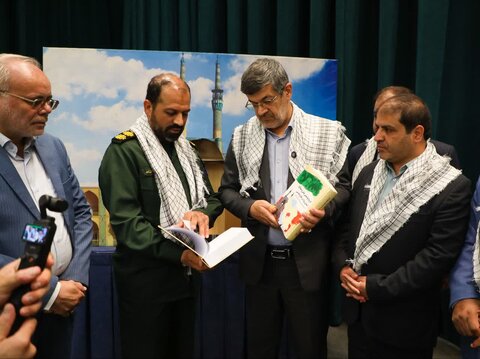 تصاویر/ رگزاری ششمین آیین تجلیل و تکریم پیشکسوتان دفاع مقدس و مقاومت استان با حضور استاندار یزد