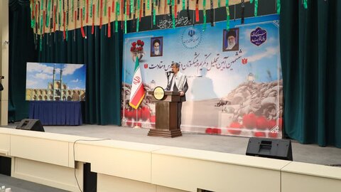 تصاویر/ رگزاری ششمین آیین تجلیل و تکریم پیشکسوتان دفاع مقدس و مقاومت استان با حضور استاندار یزد