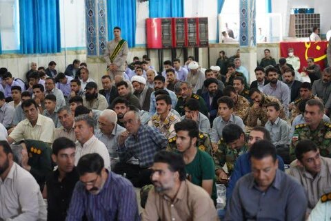 تصاویر مراسم گرامیداشت اولین سالگرد شهادت سید مقاومت و همرزمانش در خرم آباد