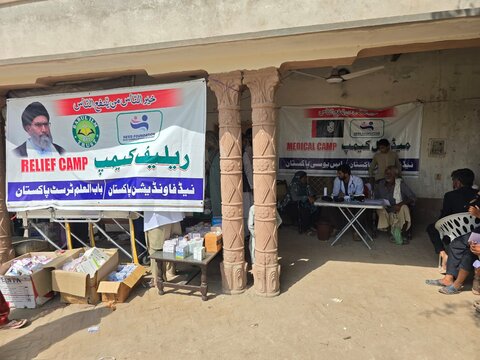 قائد ملت جعفریہ پاکستان کی اپیل پر سیلاب سے متاثرہ علاقہ ضلع جھنگ میں میڈیکل کیمپ کا اہتمام