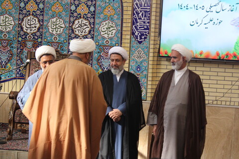 تصاویر/ مراسم آغاز سال تحصیلی حوزه علمیه برادران کرمان