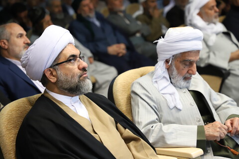 تصاویر/همایش تکریم علماء، ماموستایان، اساتید دانشگاه، نخبگان علمی و فرهنگی و چهره‌های تأثیرگذار استان کردستان