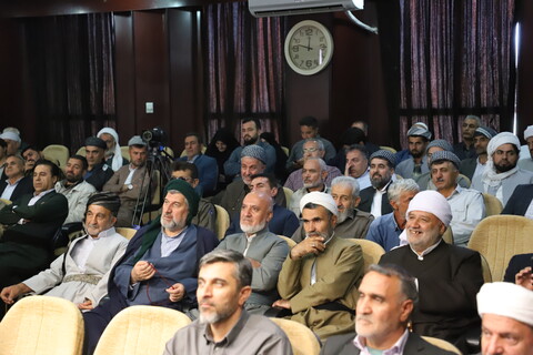 تصاویر/همایش تکریم علماء، ماموستایان، اساتید دانشگاه، نخبگان علمی و فرهنگی و چهره‌های تأثیرگذار استان کردستان