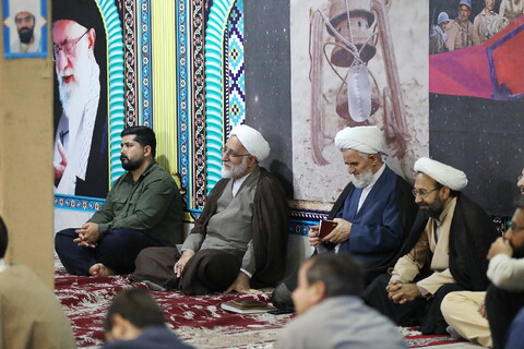 تصاویر/ مراسم گرامیداشت هفته دفاع مقدس در مدرسه الهادی قم