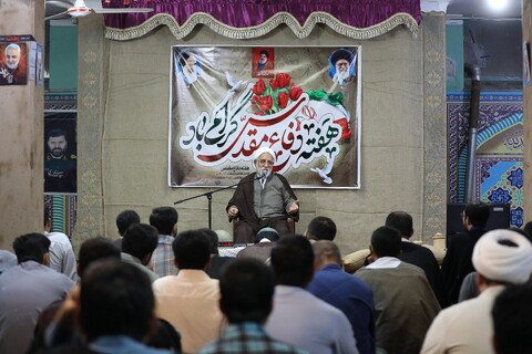 تصاویر/ مراسم گرامیداشت هفته دفاع مقدس در مدرسه الهادی قم