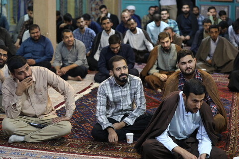 تصاویر/ مراسم گرامیداشت هفته دفاع مقدس در مدرسه الهادی قم