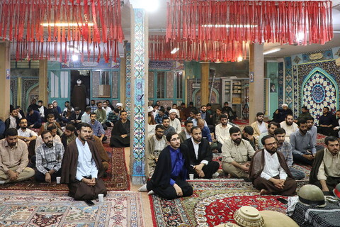 تصاویر/ مراسم گرامیداشت هفته دفاع مقدس در مدرسه الهادی قم