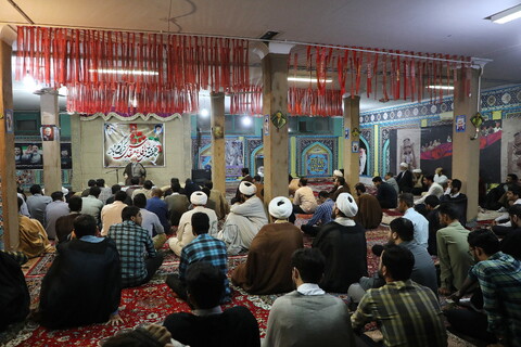 تصاویر/ مراسم گرامیداشت هفته دفاع مقدس در مدرسه الهادی قم