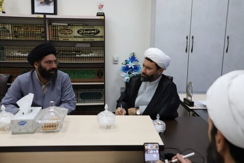 تصاویر/جلسه شورای تهذیب معاونین ستاد حوزه علمیه کردستان