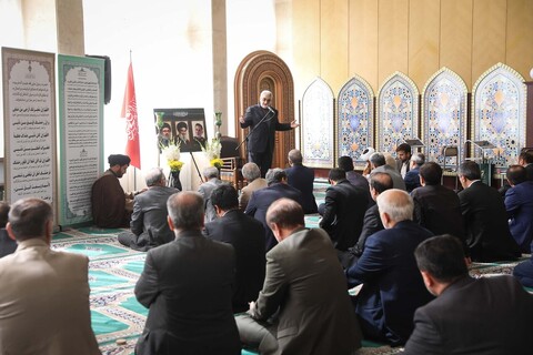 تصاویر/ مراسم بزرگداشت شهید سیدحسن نصرالله