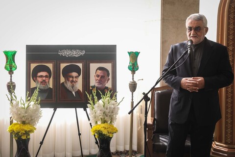 تصاویر/ مراسم بزرگداشت شهید سیدحسن نصرالله