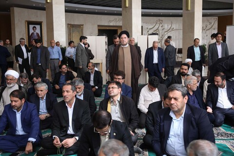 تصاویر/ مراسم بزرگداشت شهید سیدحسن نصرالله