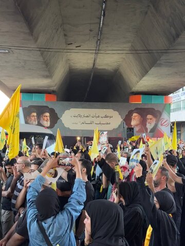 تصاویر/ موکب یزدی ها در ضاحیه