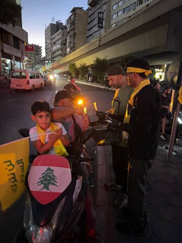 تصاویر/ موکب یزدی ها در ضاحیه