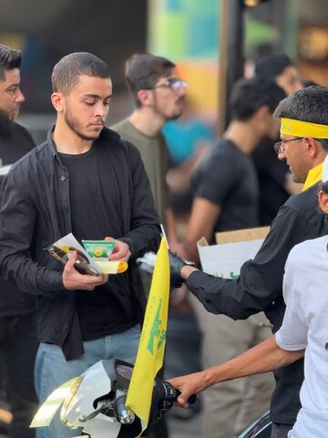 تصاویر/ موکب یزدی ها در ضاحیه