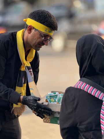 تصاویر/ موکب یزدی ها در ضاحیه