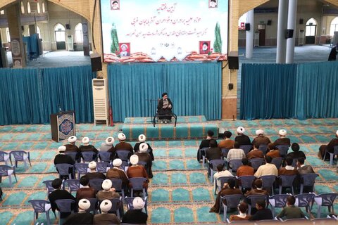 تصاویر/ آیین افتتاحیه حوزه علمیه برادران و خواهران آذربایجان غربی