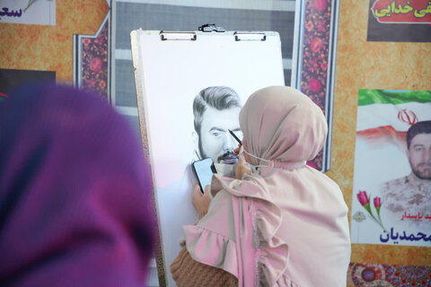 تصاویر/ یادبود خیابانی شهدای جنگ تحمیلی ۱۲ روزه با رژیم صهیونیستی در ارومیه