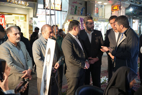 تصاویر/ یادبود خیابانی شهدای جنگ تحمیلی ۱۲ روزه با رژیم صهیونیستی در ارومیه