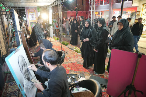 تصاویر/ یادبود خیابانی شهدای جنگ تحمیلی ۱۲ روزه با رژیم صهیونیستی در ارومیه