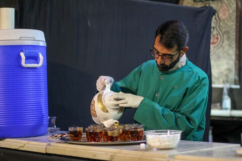 تصاویر| ویژه برنامه شب‌های معراج در کهف شهدا بیرجند