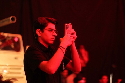 تصاویر| ویژه برنامه شب‌های معراج در کهف شهدا بیرجند