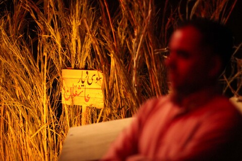 تصاویر| ویژه برنامه شب‌های معراج در کهف شهدا بیرجند