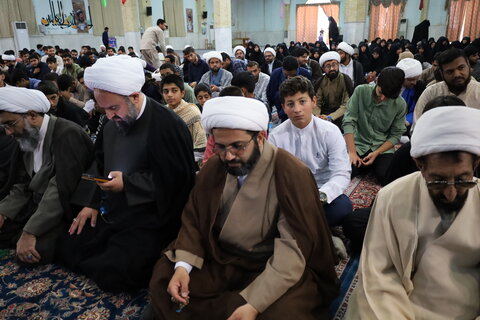 مراسم آغاز سال تحصیلی و گرامیداشت هفته دفاع مقدس مدارس علمیه زابل