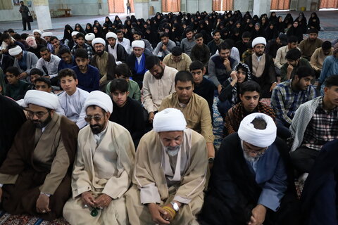 مراسم آغاز سال تحصیلی و گرامیداشت هفته دفاع مقدس مدارس علمیه زابل