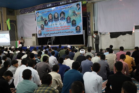 مراسم آغاز سال تحصیلی و گرامیداشت هفته دفاع مقدس مدارس علمیه زابل