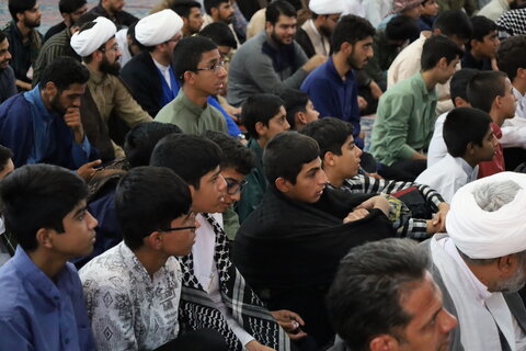 مراسم آغاز سال تحصیلی و گرامیداشت هفته دفاع مقدس مدارس علمیه زابل