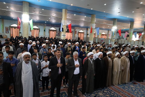 مراسم آغاز سال تحصیلی و گرامیداشت هفته دفاع مقدس مدارس علمیه زابل