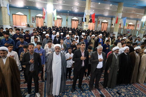 مراسم آغاز سال تحصیلی و گرامیداشت هفته دفاع مقدس مدارس علمیه زابل