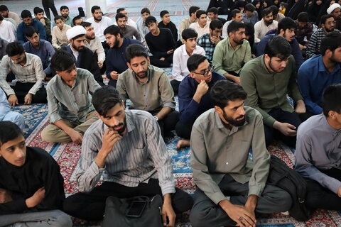 مراسم آغاز سال تحصیلی و گرامیداشت هفته دفاع مقدس مدارس علمیه زابل