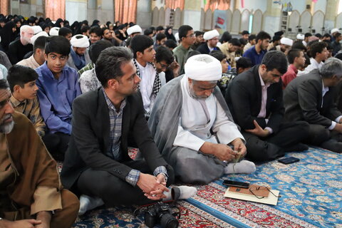 مراسم آغاز سال تحصیلی و گرامیداشت هفته دفاع مقدس مدارس علمیه زابل